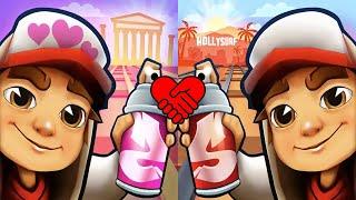 Subway Surfers: Greece 2024 VS Hollywood 2024 (Gameplay)