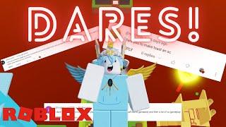 Your Roblox Dares Are DIABOLICAL // ypictheburger