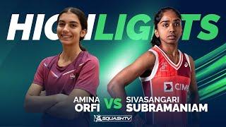  Orfi v Subramaniam  | Malaysia Squash Cup 2024 | FINAL HIGHLIGHTS