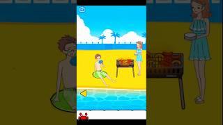 Summer vacation party in see beach  psycho boy and his friends  #shorts #gaming #youtubeshorts