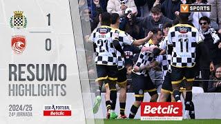 Resumo: Boavista 1-0 Santa Clara (Liga 24/25 #24)