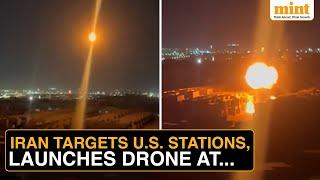 Israel Iran Conflict | On Cam: Drone Attack On U.S. Consulate In Iraq Amid Mayhem In Israeli Cities
