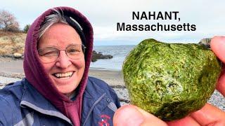 New England Rockhounding: Looking for Rocks on an Atlantic Beach