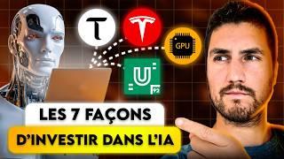 7 façons d'investir en Crypto et Intelligence Artificielle : RIEN NE PEUT ARRÊTER LE TRAIN !