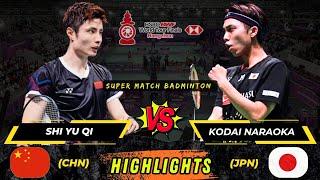 Amazing‼️ Shi Yu qi (CHN) vs Kodai Naraoka (JPN) HSBC BWF World Tour Finals Badminton