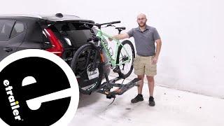 etrailer | Setting up the Kuat Sherpa 2.0 Bike Rack for 2 Bikes on a 2022 Volvo XC40