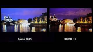 XGIMI H1 vs Epson 2045 (test 2)