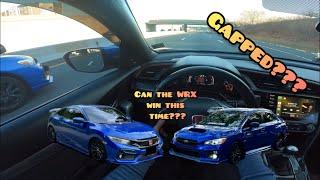 Civic Si vs Subaru WRX