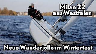 New touring dinghy from Westphalia: Milan 22 from Neptun Yachts in winter test - Hamburg Outer Al...