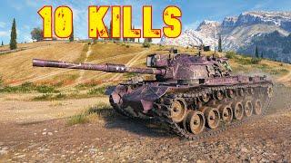 World of Tanks M48A5 Patton - 10 Kills 10K Damage