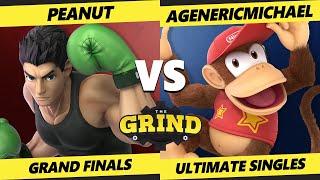 The Grind 284 GRAND FINALS - AGenericMichael (Diddy Kong) Vs. Peanut (Little Mac) Smash Ultimate