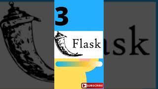 Top 5 Frameworks In Python | Python Frameworks | Django,  Flask, | TECHI DINESH #shorts #shotrs