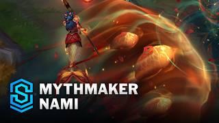 Mythmaker Nami Skin Spotlight - Pre-Release - PBE Preview - League of Legends