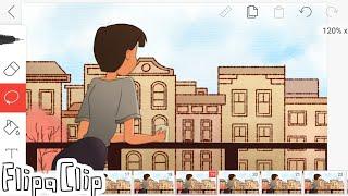 Flipaclip Animation Process Girl | flipaclip tutorial