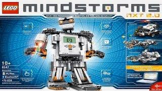 Обзор Lego Mindstorms NXT 2.0 + Сборка робота SegWay + Логика