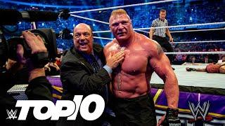 Brock Lesnar & Paul Heyman's best moments: WWE Top 10, Jan. 9, 2022