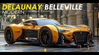 Delaunay Belleville Modern Concept Car, AI Design