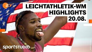 Leichtathletik-WM 2023 Highlights Sonntag 20.08. | sportstudio