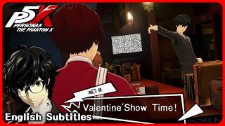 Wonder visits Joker at Leblanc for Valentine's Day ( English ) - Persona 5: The Phantom X