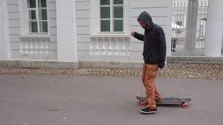 How to stop your longboard. Способы торможения на лонгборде