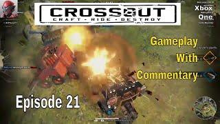 Crossout Craft Ride Destroy Episode 21 Gameplay w/Commentary