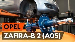 Как заменить стойку амортизатора передней подвески на OPEL ZAFIRA-B 2 (A05) [TUTORIAL AUTODOC]