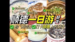 顺德探店！走遍大良容桂边走边吃&打卡好味网红煲仔饭！跟我一起在顺德吃喝一天！