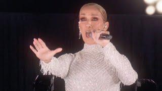 Paris 2024 - Celine Dion sings "l'Hymne à l'amour" on the top of the Eiffel Tower