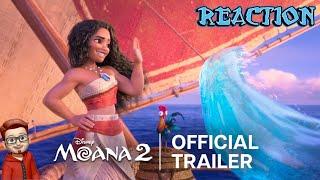 Moana 2 | Official Trailer | Reaction (NMGSmash Reacts)