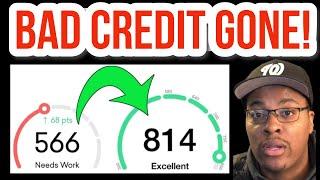 This is INSANE! From Bad CREDIT to 800 FICO in ONLY 7 DAYS!