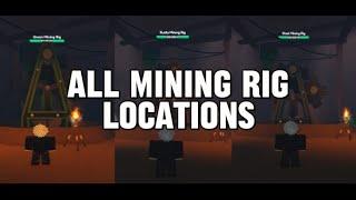 ALL MINING RIG LOCATIONS.(Green,Rusty,Steel) [ANIME CHAMPIONS SIMULATOR]