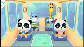 Baby Panda School Bus - The Cutest Game Ever #baby #funny #cartoon #game