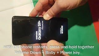 Hard Reset Samsung S9 & S9+