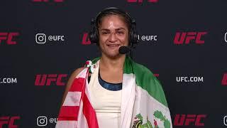 UFC Vegas 2: Cynthia Calvillo Post-fight Interview