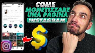 Ecco Come Monetizzare Una Pagina Instagram