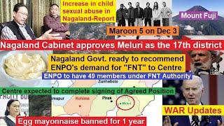 Nagamese Northeast Channel Morning News | 31 Oct 2024 | Nagaland | NagamesEnglish News @UrJames