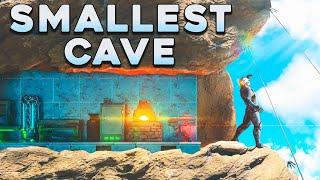 I Built in the World's Smallest Cave in ARK PvP...
