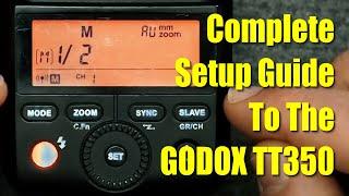 Godox TT350 Complete Setup Guide Tutorial ep.399