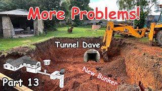 Digging New underground bunker with Jcb 3cx great escape Tunnel Dave