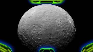 Falling Into CERES - Closest Dwarf Planet (POV Simulation)