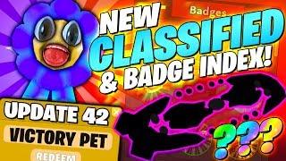 Roblox Ghost Simulator Codes ! NEW CLASSIFIED BOARD & BADGE INDEX + Limited Pet & Board  Update 42