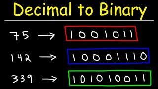 How To Convert Decimal to Binary