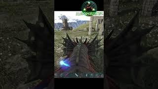 Богомол с дубинками ЗЛО глушим Рекса #arksurvivalevolved #ragnarek #shorts