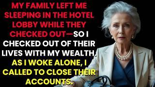 My Family Left Me Sleeping In The Lobby—So I Checked Out Of Their Lives And Took My Wealth With Me