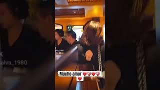 CHRISTIAN nodal y Angela Aguilar son grabados en público dándose tremendo beso