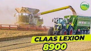 CLAAS LEXION 8900 combine | Grain harvest with the biggest a. newest combine