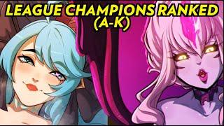 ARTIST RANKS LEAGUE CHAMPIONS WITH (ALMOST) ZERO KNOWLEDGE - A-K - 01