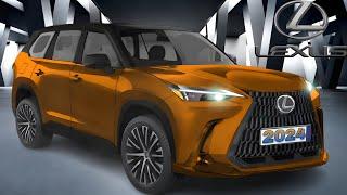 Finally All-New 2024 Lexus TX REVEALED! New Generation Luxury SUV!