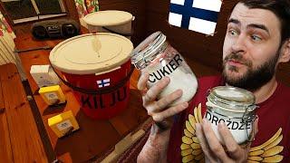 Zakupy w wiejskim sklepie i pędzimy pierwsze Kilju - Finnish Cottage Simulator #2