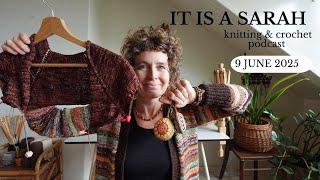 It Is A Sarah | (EN) | Fifteen-minute- day, a test knit, happy colorful crochet & my Maema Cardigan
